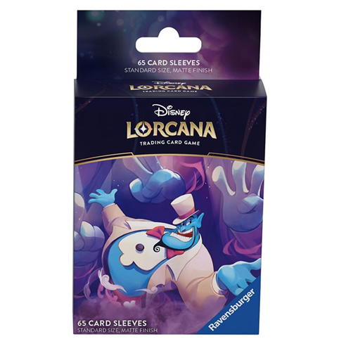 Disney - Disney Lorcana Set 4 Card Sleeve Pack Genie
