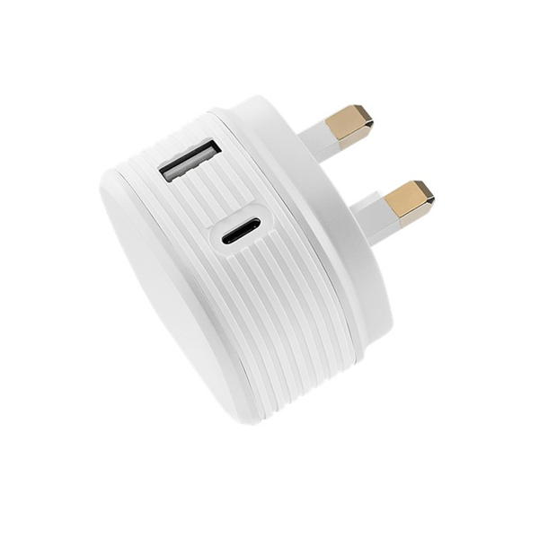 Electronics - JUICE - Juice 20W Dual Port USB A & C Mains - White