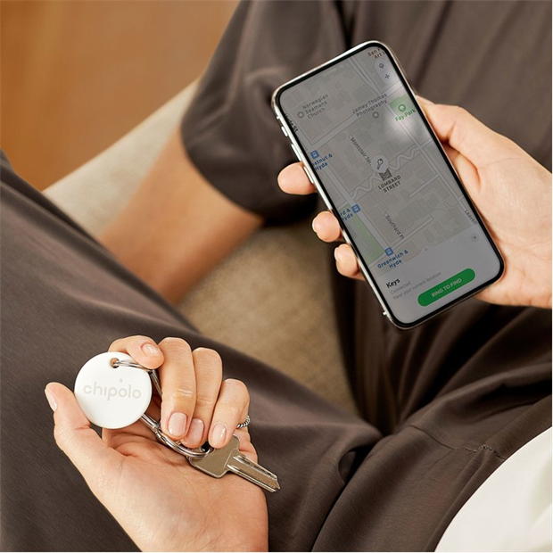 Electronics - Chipolo - Chipolo ONE - White - For Android Only