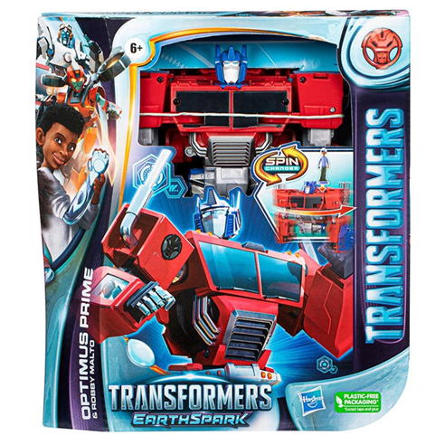 Transformers - Transformers Spin Changer Optimus and Robby Malto