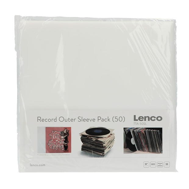 Lenco 50 Pcs 12" Record Sleeves